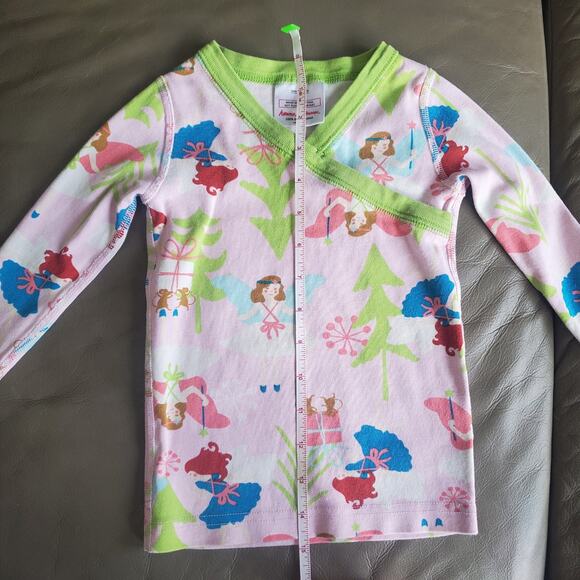 Hanna Andersson Size 3 90 cm Princess Fairy Nutcracker Pink Shirt Organic Cotton - Picture 12 of 14